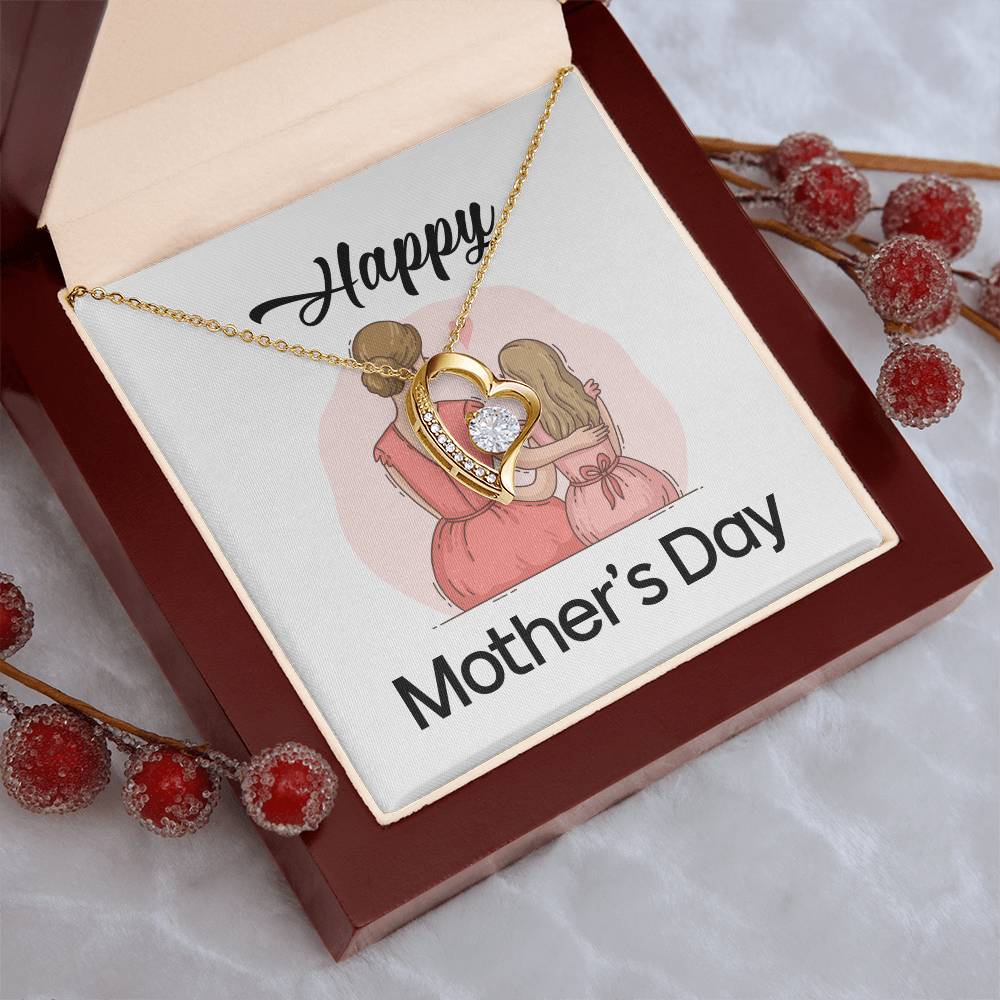 Happy Mother's Day 2 1 1 Forever Love Necklace