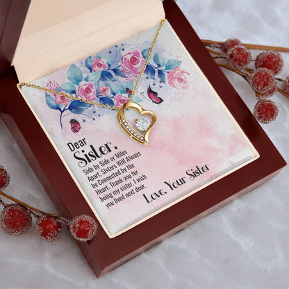 Sister Forever Love Necklace Forever Love Necklace