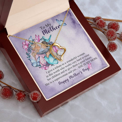 To My Mom 15 Forever Love Necklace