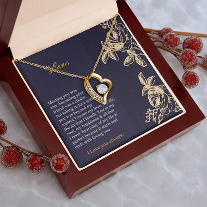 My Happiness Offer Forever Love Necklace