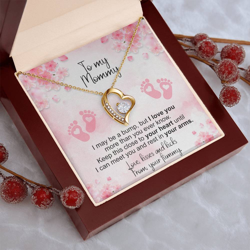 Mom To Be Necklaces Gift For Pregnant Woman Pregnancy Gift First Time Mom Gift First Time Mom To Be Gifts Gifts For Expecting Forever Love Necklace