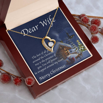 Wife Dancing Love Necklace Christmas Gift From Husband Forever Love Necklace