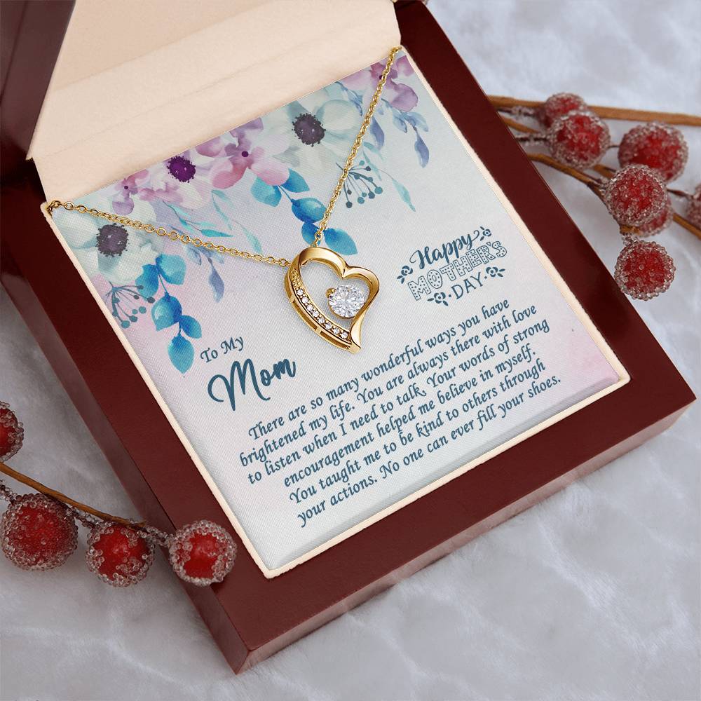 Mother's Day Gift Necklace For Mom Mother's Day Necklace Best Gift For Mom Mother's Day Necklace 2 Forever Love Necklace