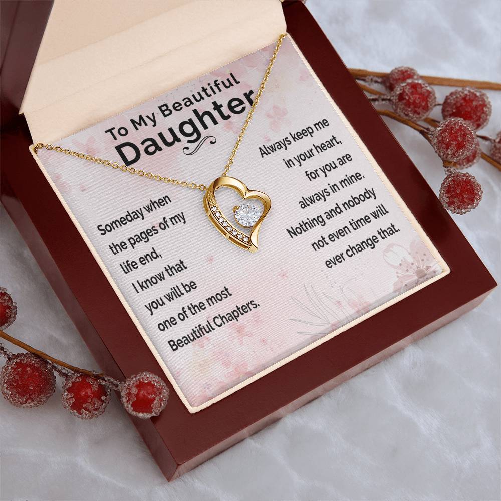 A Gift For Daughter Beautiful Chapters 1 Forever Love Necklace
