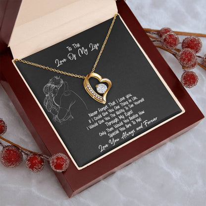 Never Forget That I Love You ?? Forever Love Necklace