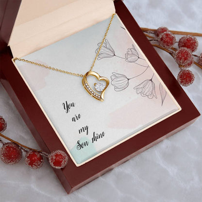 You Are My Son Shine 1 Forever Love Necklace
