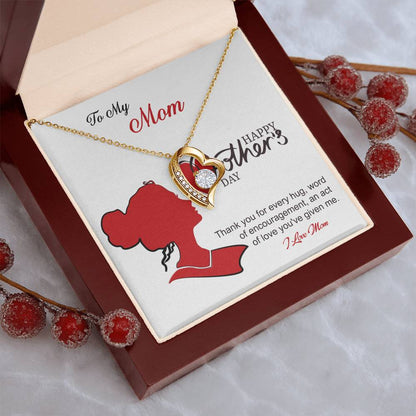 I Love Mom Mother Necklace 1 Forever Love Necklace
