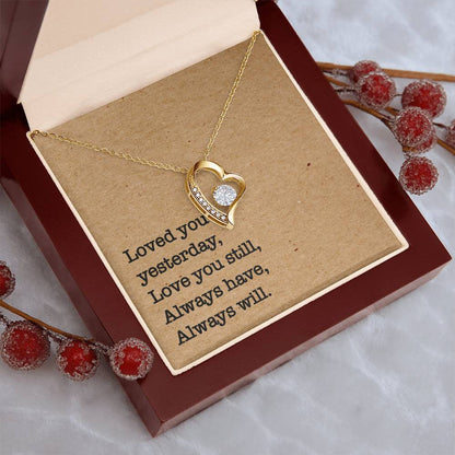 The Always Will Necklace - Customize Gift For Your Loved One ?? Forever Love Necklace