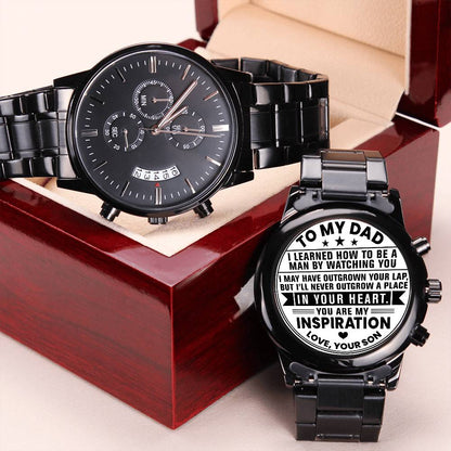 To My Dad - Watch 1 Engraving Chronograph Watch