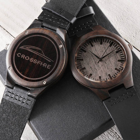 Car Lovers Chrysler Crossfire Coupe For Dad Or Husband Great Gift Engraved Wooden Watch