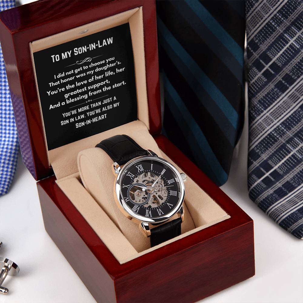 Son-In-Law Openwork Watch