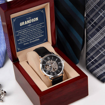 Grandson Proudest - Openwork Watches