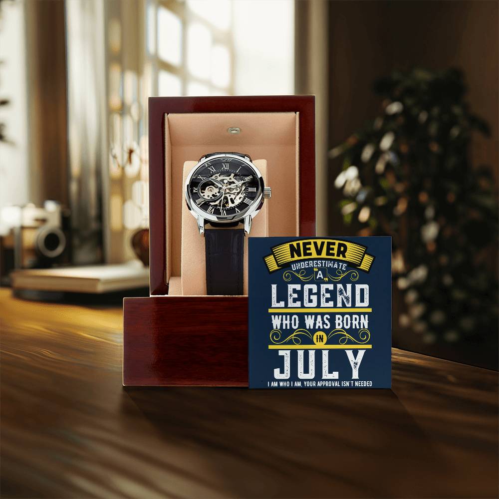July Legend Love Openwork Watches