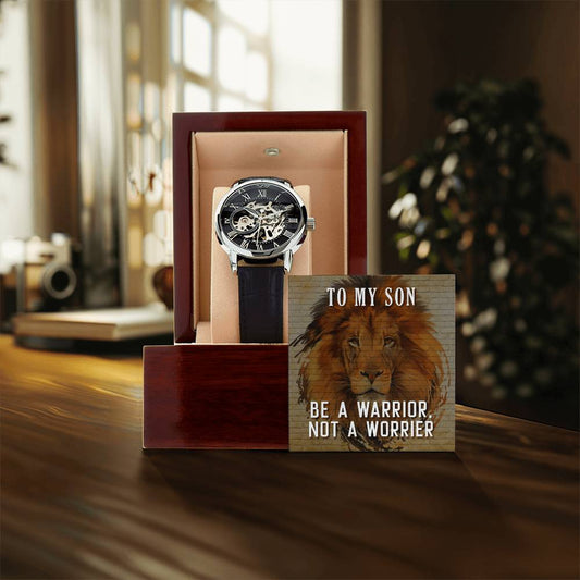 To My Son - Openwork Watches