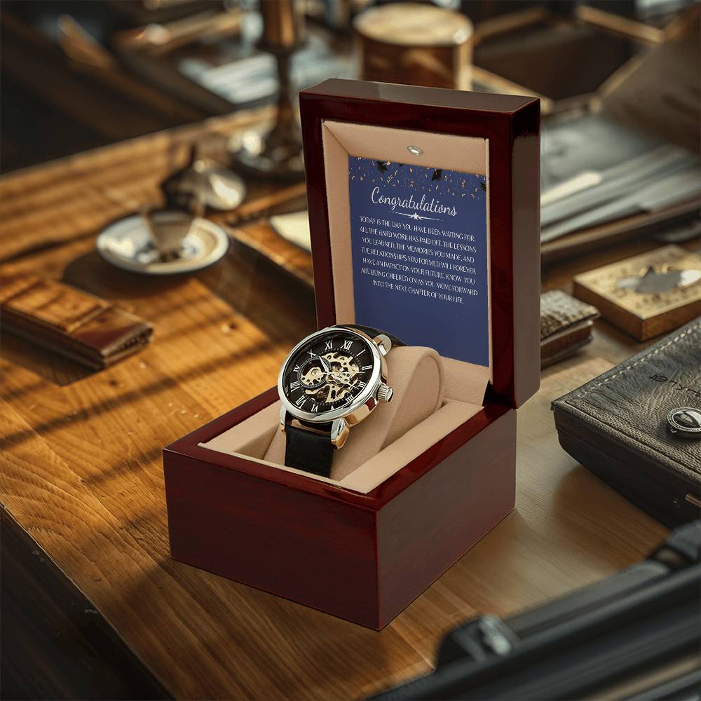 Congratulationstoday Is The Day You Have Been Waiting For - Openwork Watches