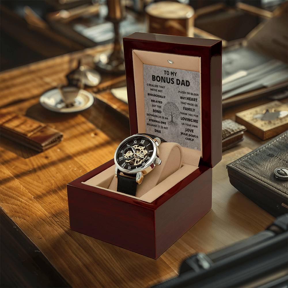 Men's Openwork Watch Gift For Bonus Dad 1