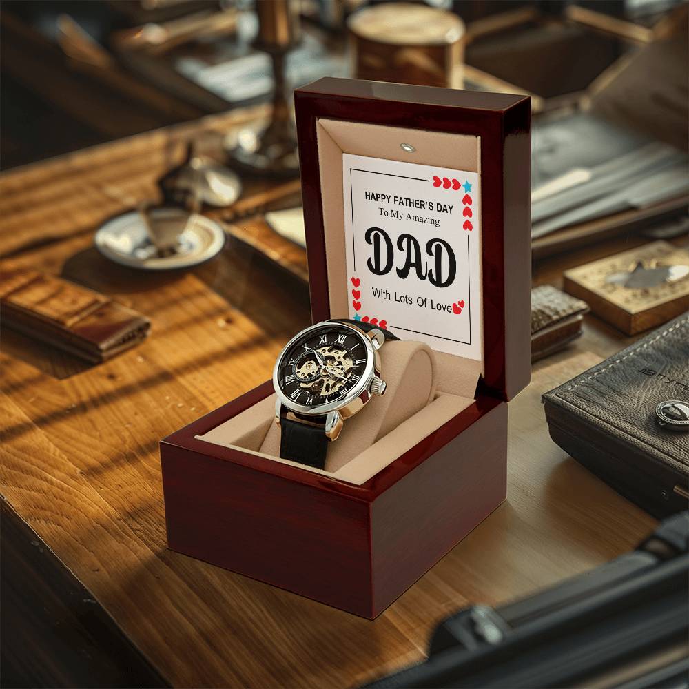 Father's Day Gift  Watch For Dad  Gift For Dad  Father Of The Bride Gift  Gift From Son  Gift From Daughter  Men Watch  To Dad