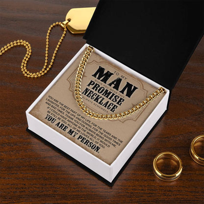 You Are The Best Part Of My Life - Necklace Cuban Link Chain