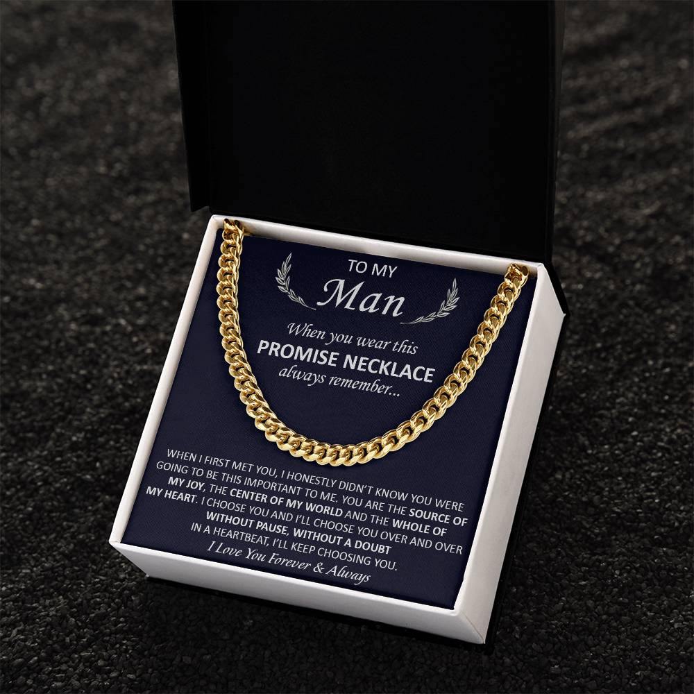 Gift For Your Man - Honest - Cuban Cuban Link Chain