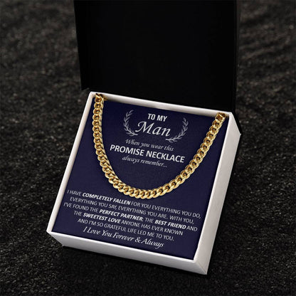 Gift For Your Man - Perfect Partner - Cuban Link Cuban Link Chain