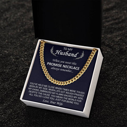 Gift For Husband - Praise My Gains - Cuban Cuban Link Chain