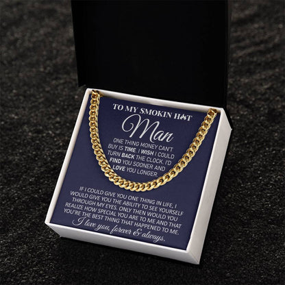 My Man - Find You Sooner  Cuban Link Chain