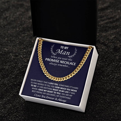 Gift For Your Man - Best Friend - Cuban Link Cuban Link Chain