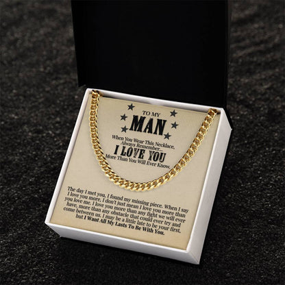 More Than You Will Ever Know - Cuban Link Chain Necklace