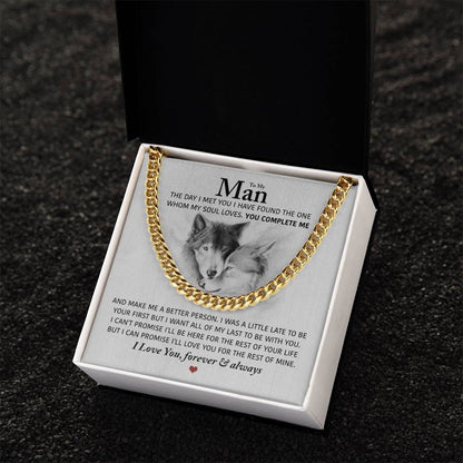 Perfect Gift For Man Cuban Link Chain