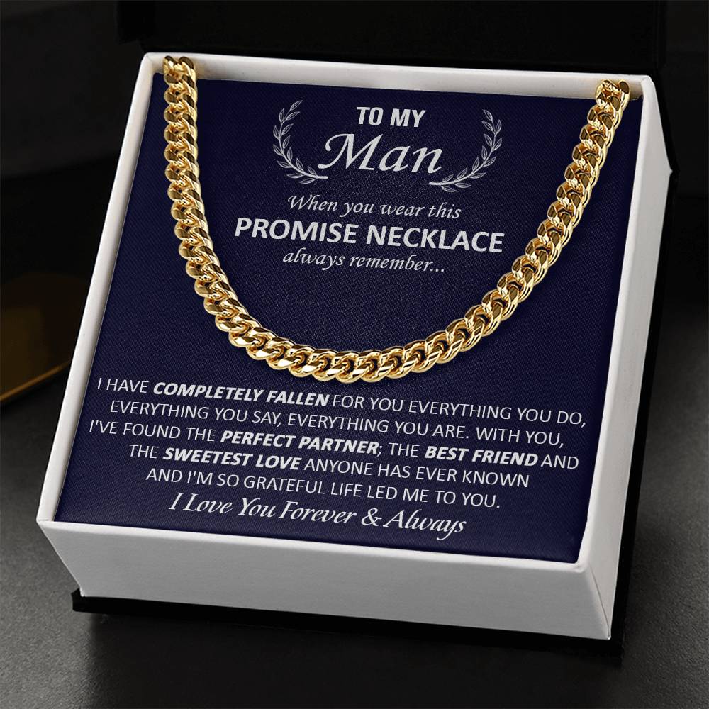 Gift For Your Man - Perfect Partner - Cuban Link Cuban Link Chain