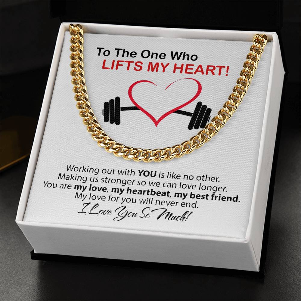 Cuban Link Chain Lifts My Heart