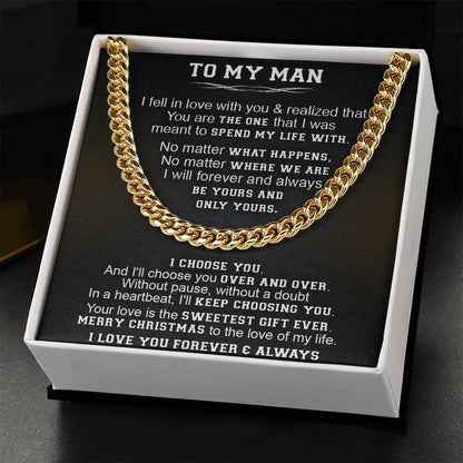 Gift For Your Man - Without Pause - Cuban Link Cuban Link Chain