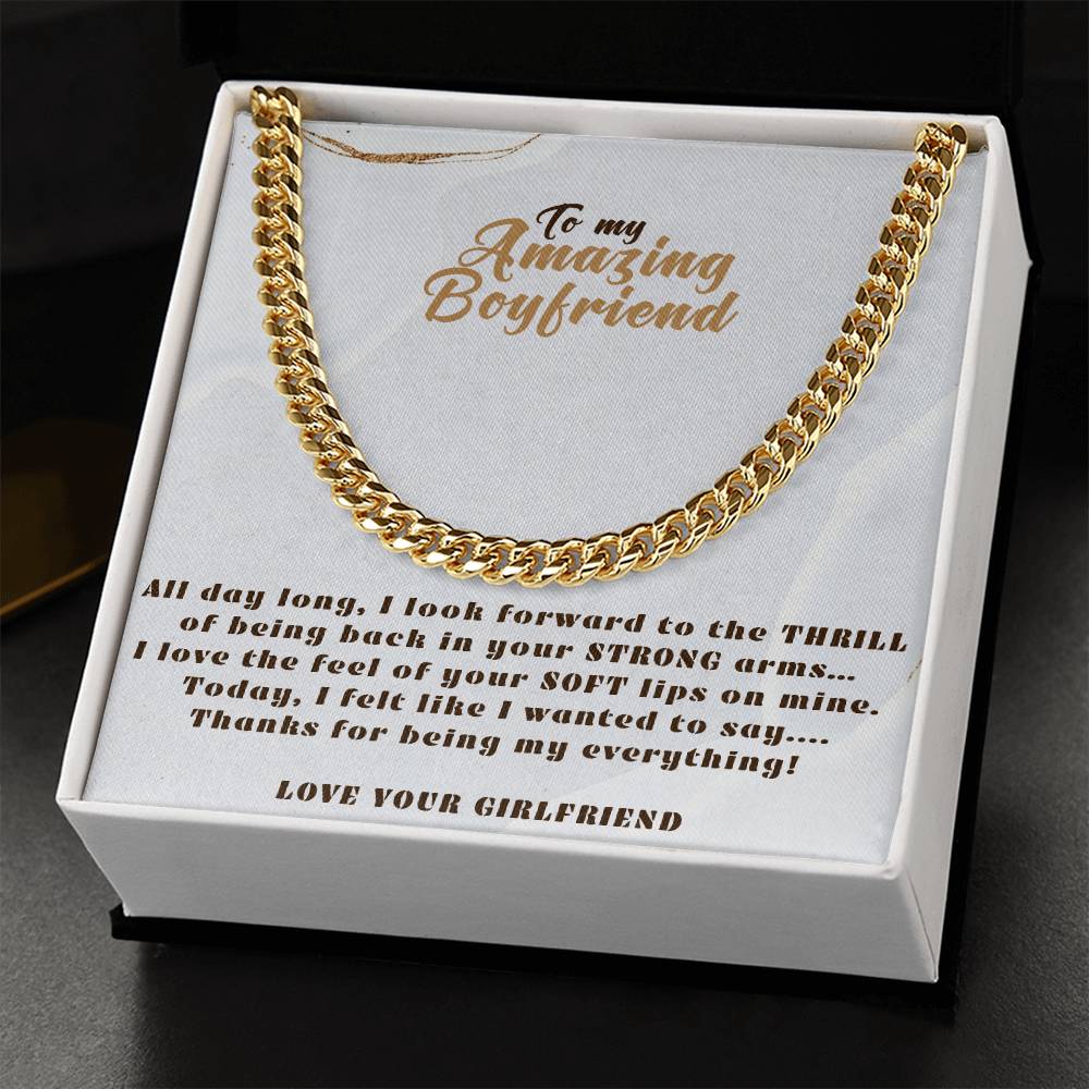 To My Everything ?? Cuban Link Chain