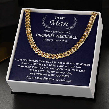 Gift For Your Man - My Strength - Cuban Link Cuban Link Chain