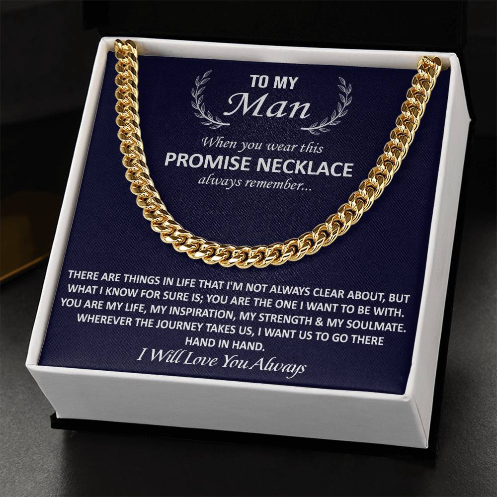 Gift For Your Man - Be With You - Cuban Link Cuban Link Chain
