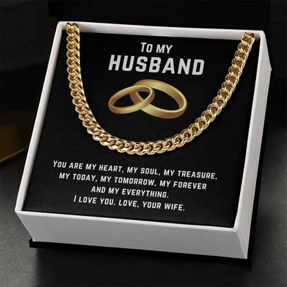 Cuban Link Chain Husband