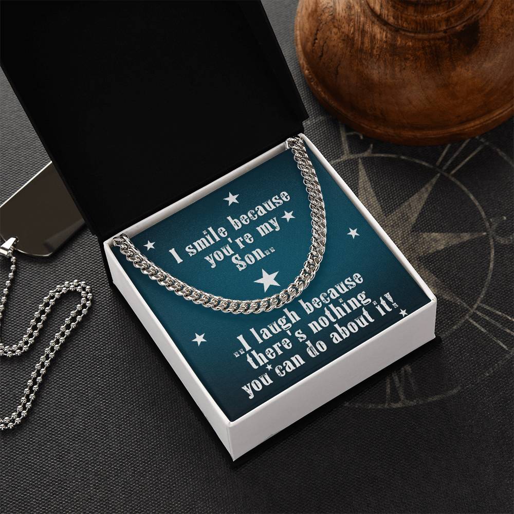 There's Nothing You Can Do About It Cuban Link Chain