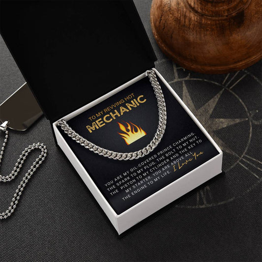 Mechanic Gifts From Girlfriend -Limited Time Only - Get Yours Now! Cuban Link Chain