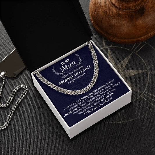 Gift For Your Man - Promise - Cuban Link Cuban Link Chain