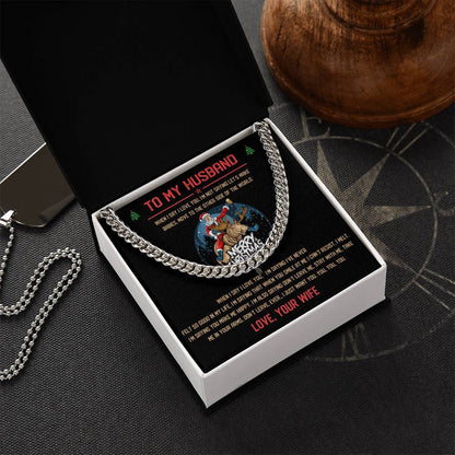 Perfect Christmas Gift For Husband Cuban Link Chain