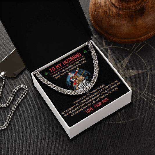 Perfect Christmas Gift For Husband Cuban Link Chain