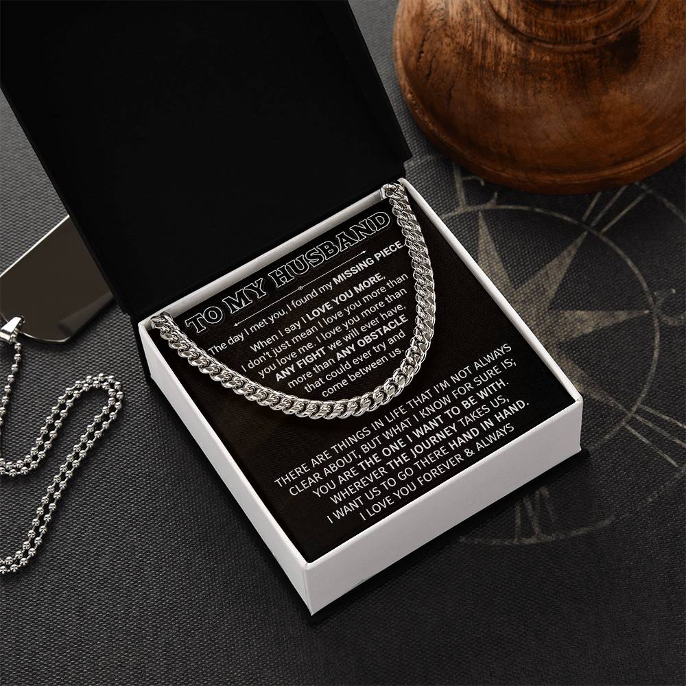 Gift For Husband - Obstacle - Cuban Link Cuban Link Chain