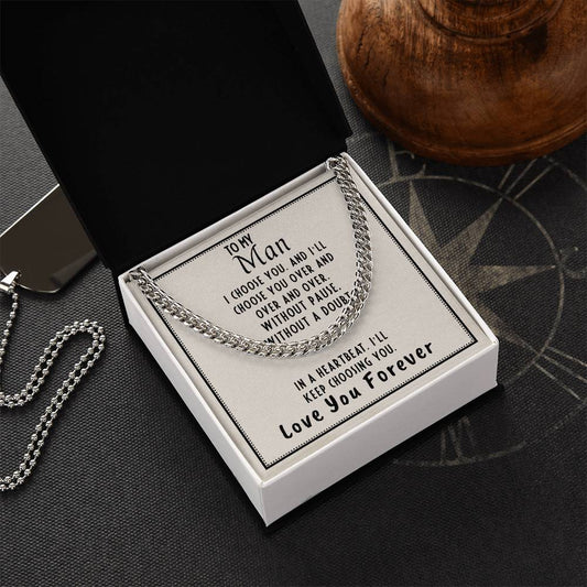 Cuban Link Chain Gift For My Man