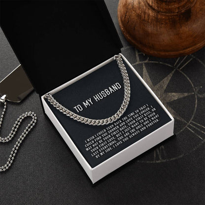 Turn Back Time Cuban Link Chain