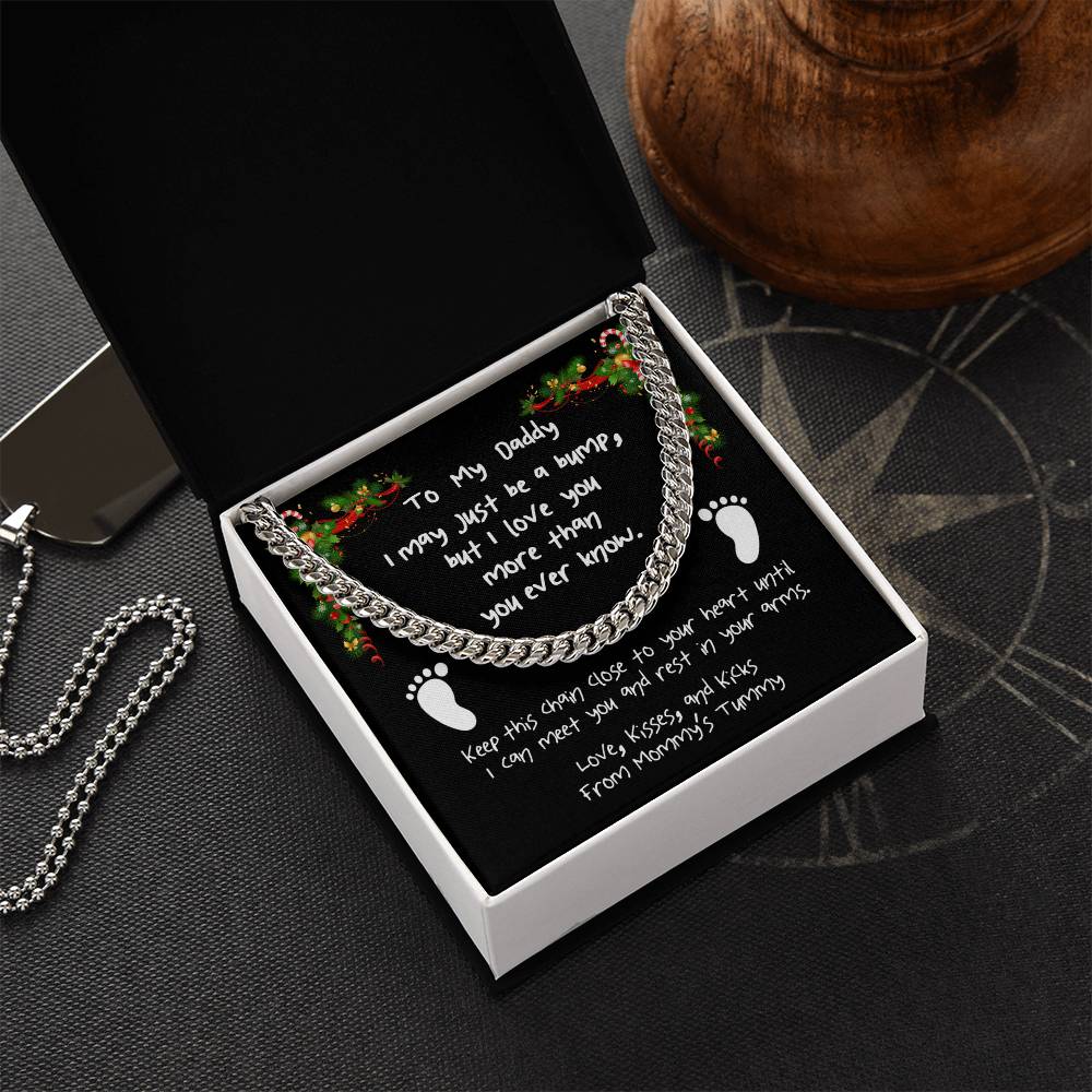 Future Dad Cuban Link Chain Necklace