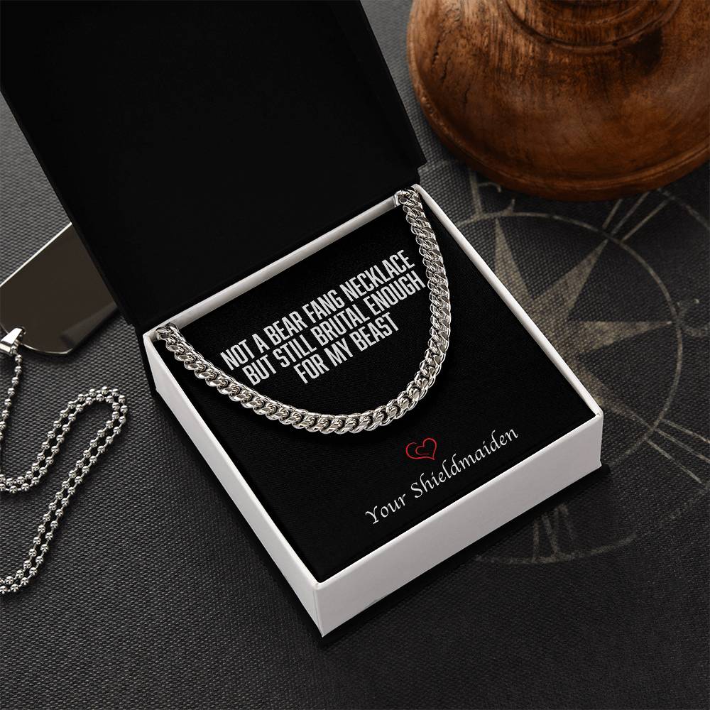 Boyfriend  Husband Gift Cuban Link Chain