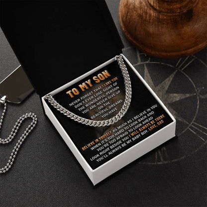 Gift For Son - Beautiful Dream - Cuban Link Cuban Link Chain