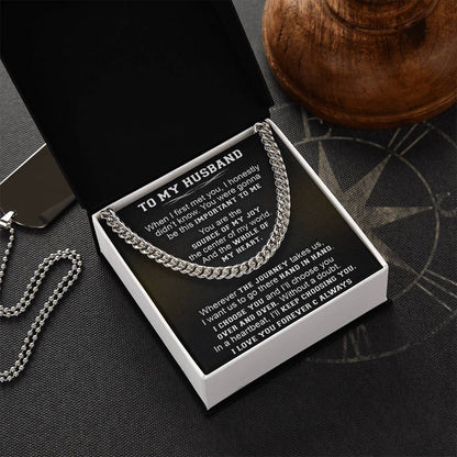 Gift For Husband - Over And Over - Cuban Link Cuban Link Chain