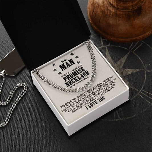 The Promise Necklace - Cuban Link Chain Necklace
