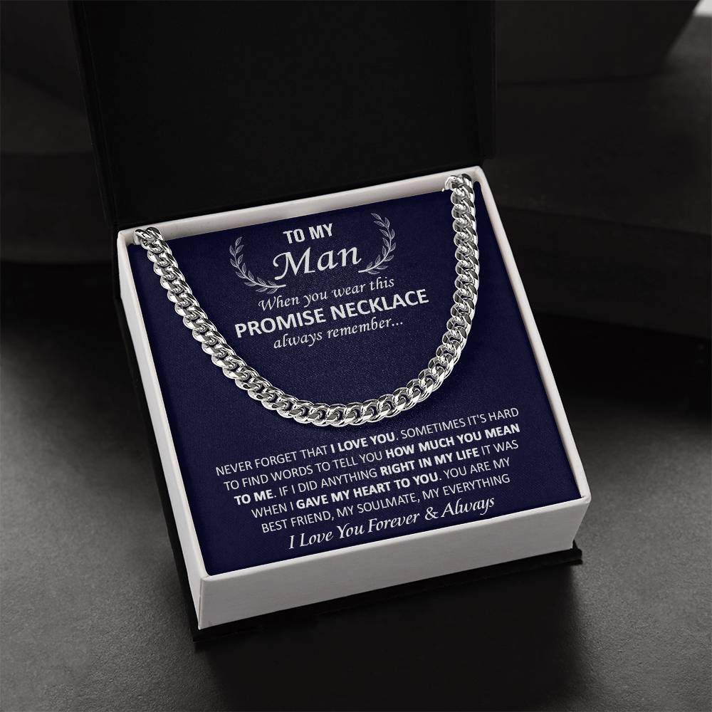 Gift For Your Man - Best Friend - Cuban Link Cuban Link Chain